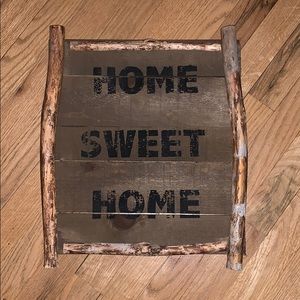Home Sweet Home sign
